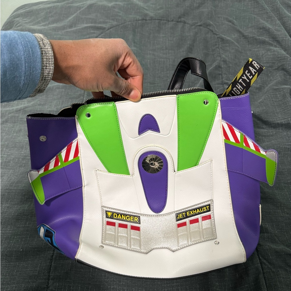 Disney Toy Story Buzz Lightyear Jetpack Mini Backpack Bag MP96XDDSX